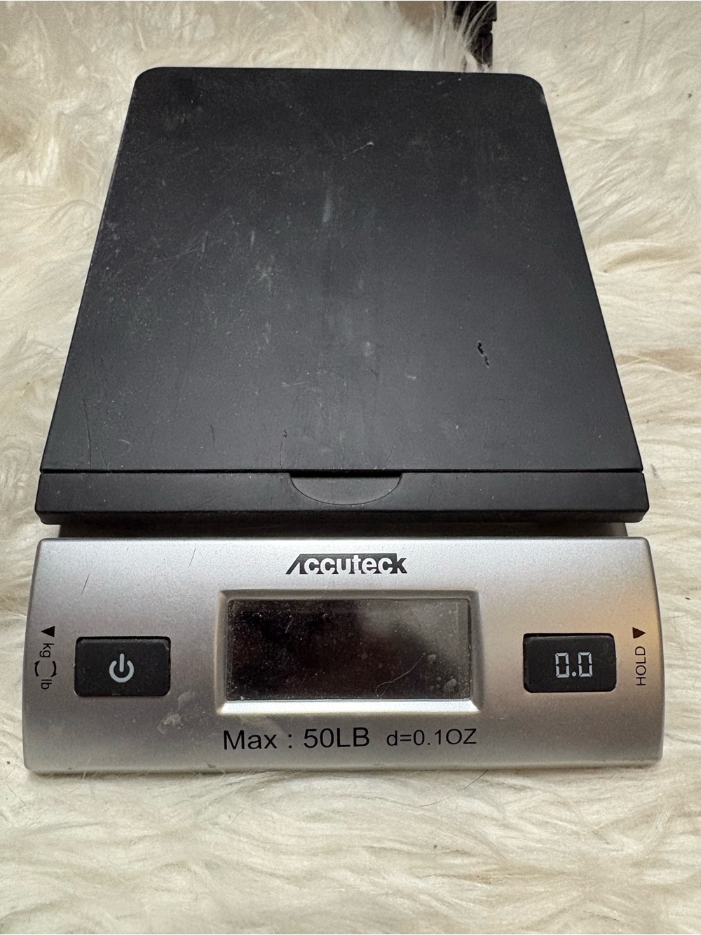 Black & Silver Digital Postal Scale - 50 lb Capacity